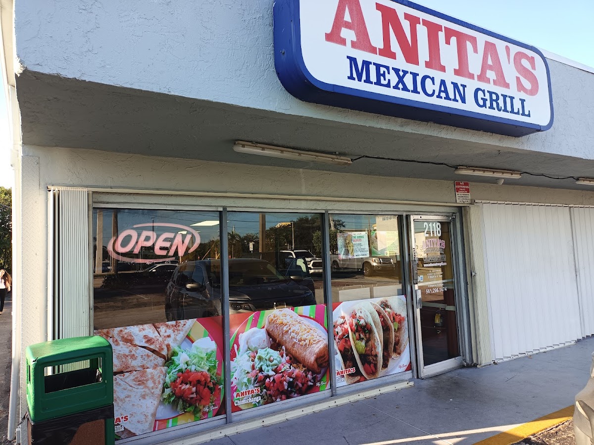 Anita’s Mexican Grill — restaurante mexicano en West Palm Beach