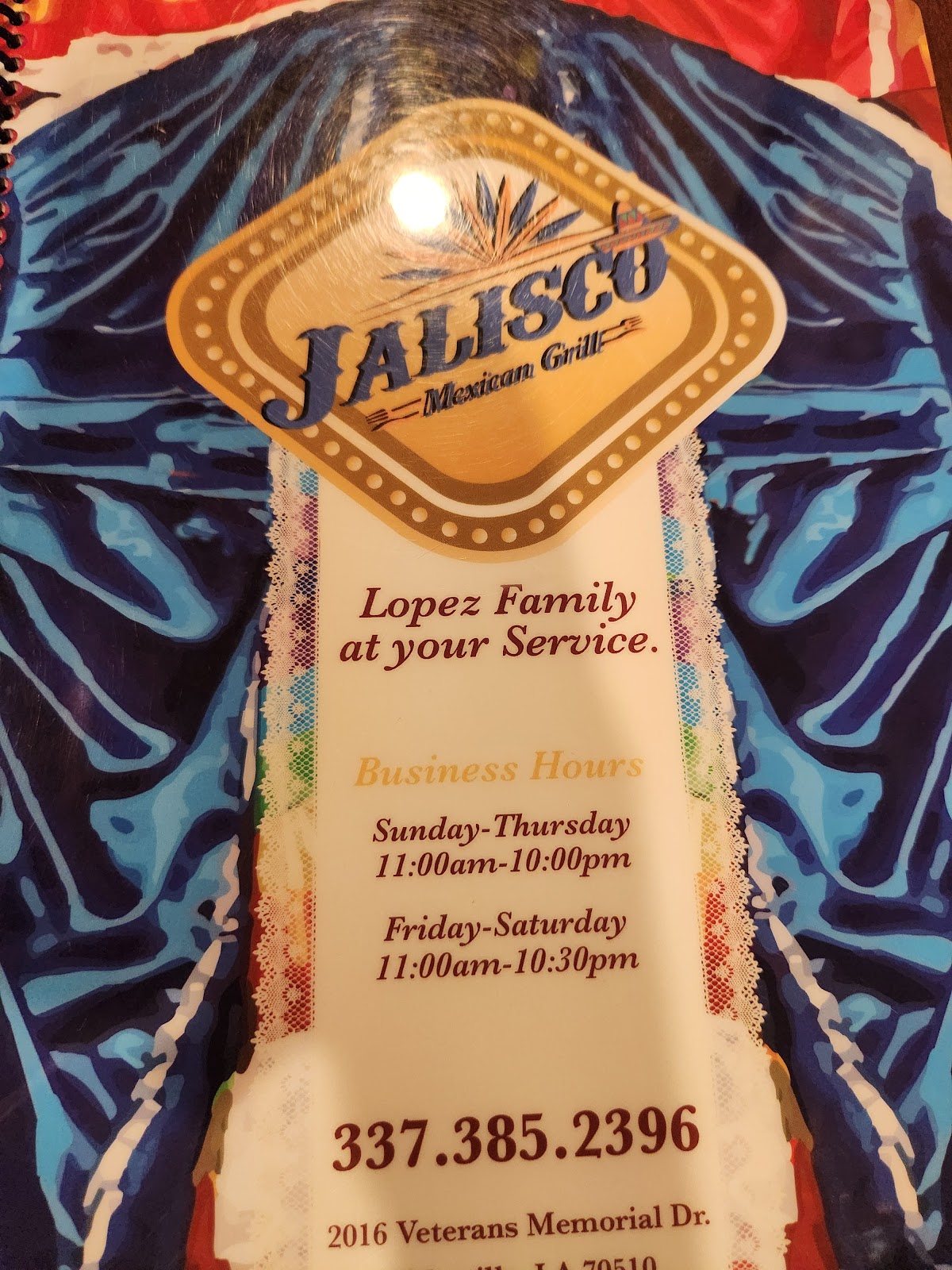 Jalisco Mexican Grill