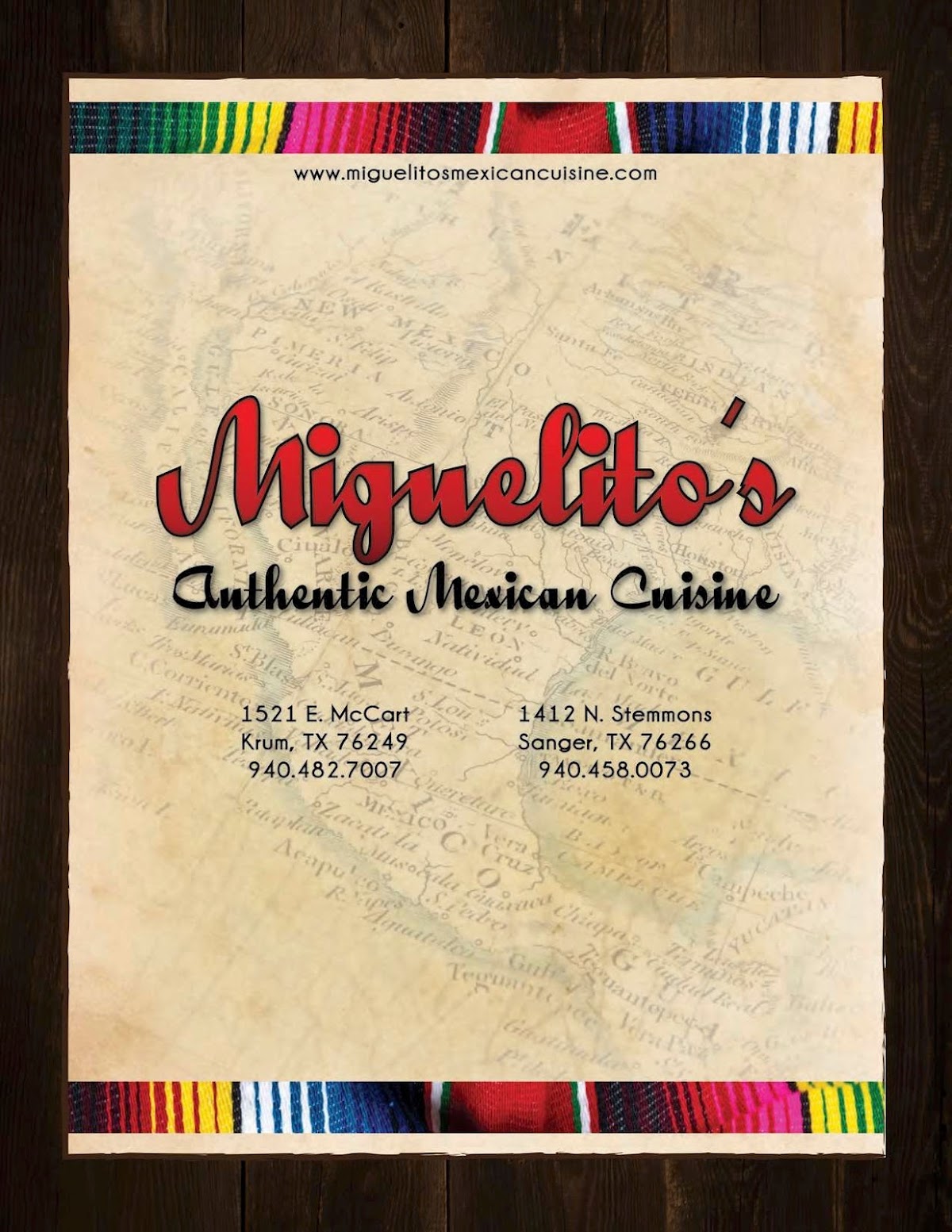 Miguelito's Mexican Rest.