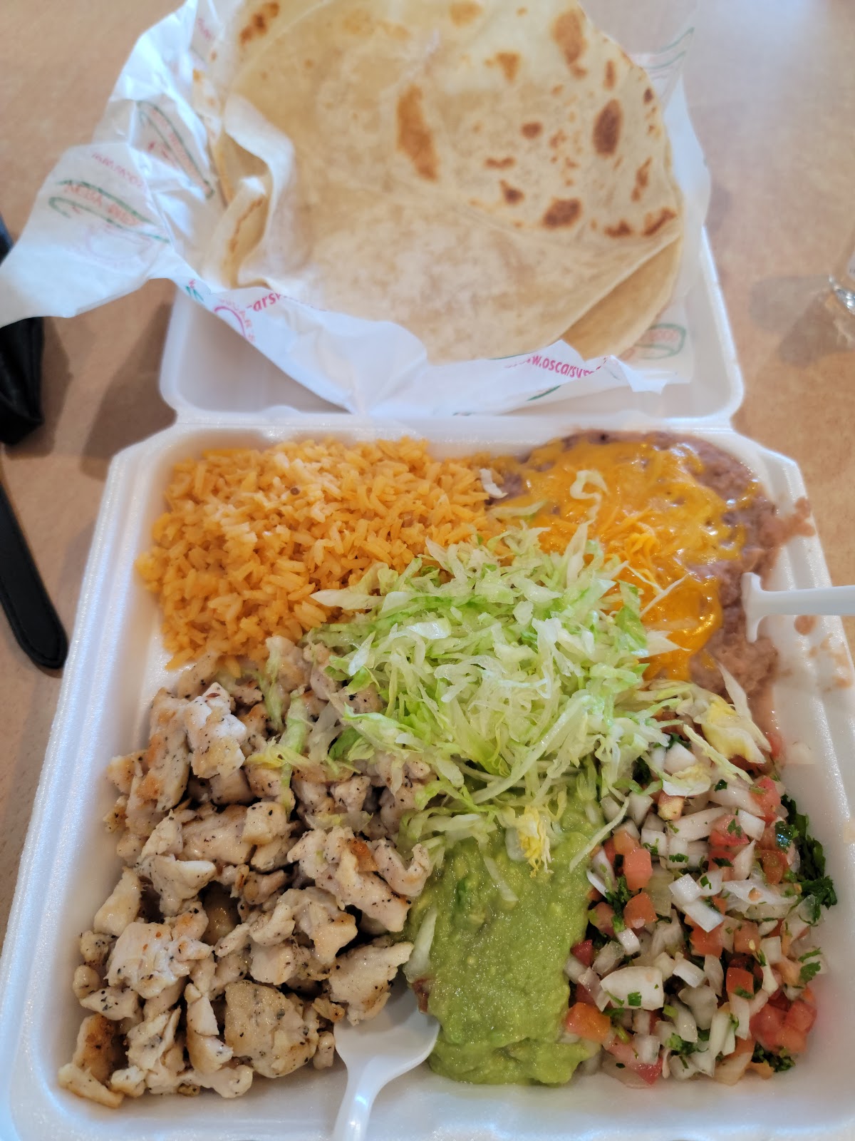 Oscar's Very Mexican Food.