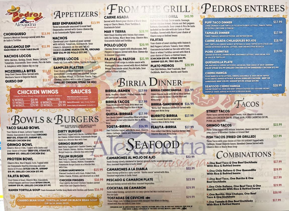 Pedros Tacos And Tequila Bar